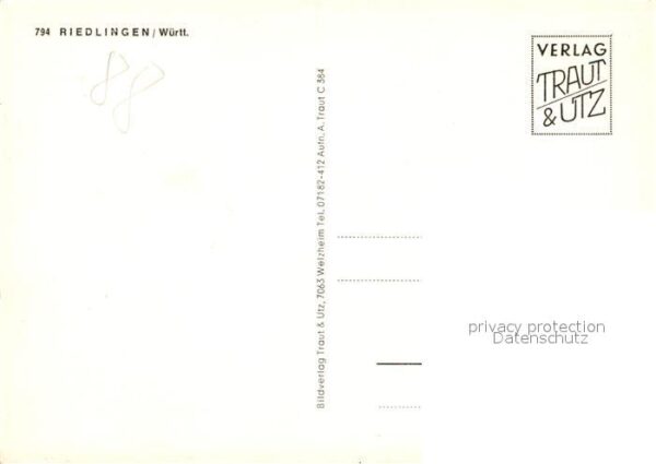 Riedlingen Donau Rathaus Marktplatz Donauwehr – Bild 2