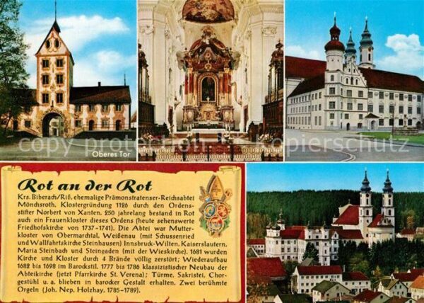 Rot Rot Oberes Tor Prämonstratenser Reichsabtei