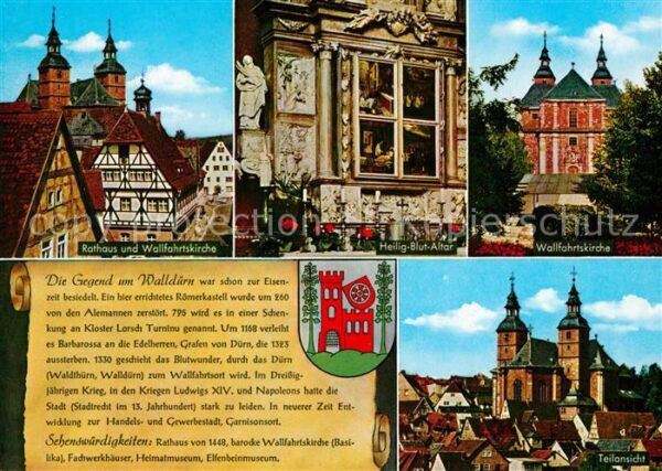 Wallduern Rathaus Wallfahrtskirche Heilig Blut Al