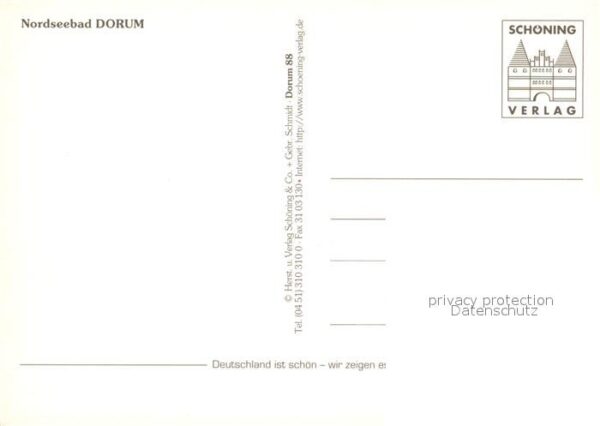 Dorum Kirche Bootshafen Strand Haus – Bild 2