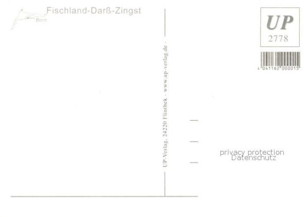 Born Darss Kirche Reetdachhäuser – Bild 2