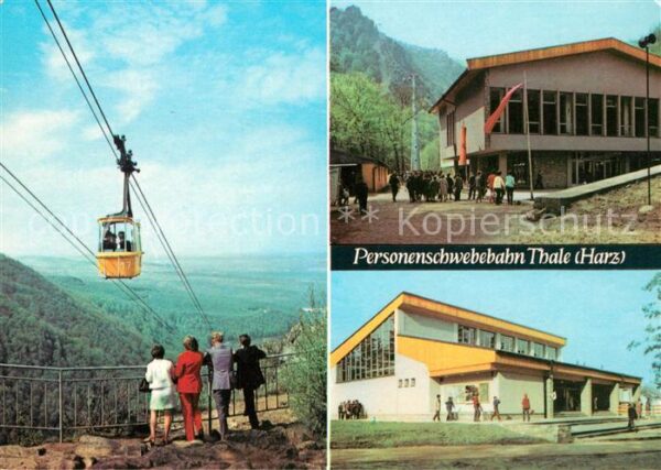 Thale Harz Seilbahn Bergstation