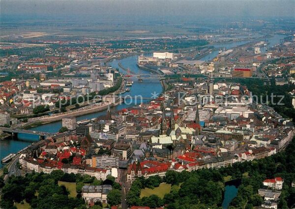 Bremen Fliegeraufnahme