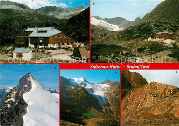Sulzenauhuette Stubai Mayrspitze Sulzenauferner Zucker