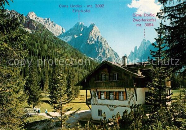 Sexten Sesto Suedtirol Fischleintal Val Fiscalina