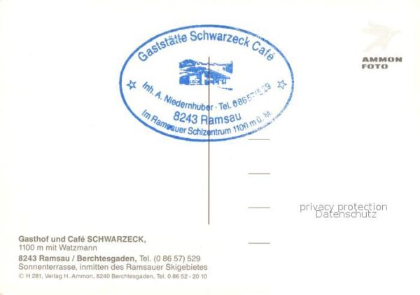 Ramsau Berchtesgaden Gasthof-Cafe Schwarzeck – Bild 2