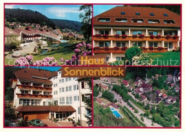 Bad Teinach-Zavelstein Haus Sonnenblick Fliegeraufnahme
