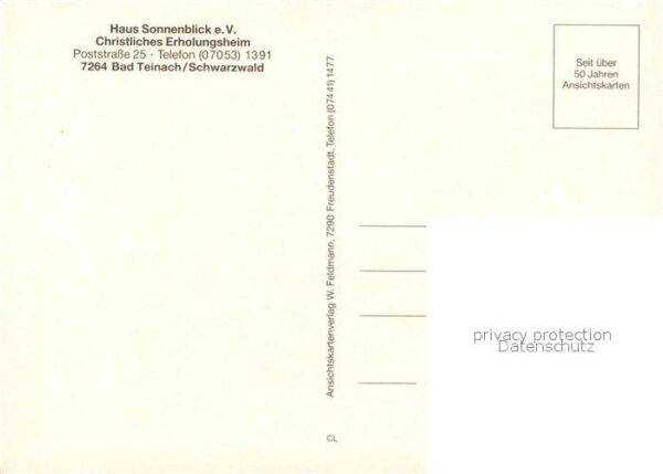 Bad Teinach-Zavelstein Haus Sonnenblick Fliegeraufnahme – Bild 2