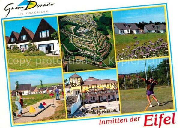 Gunderath Bungalowpark Heilbachsee Fliegeraufnahm