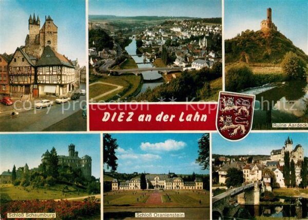 Diez Lahn Schloss Schaumburg Ruine Aardeck Schlos