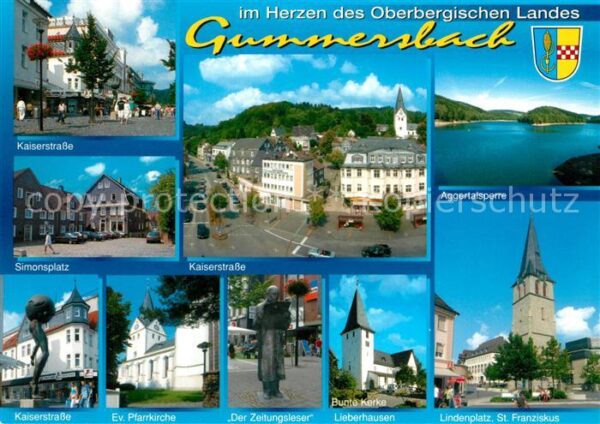 Gummersbach Kaiserstrasse Simonsplatz Lindenplatz S