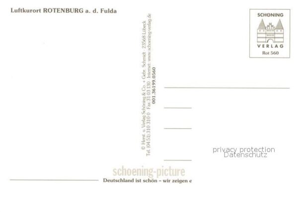 Rotenburg Fulda Fliegeraufnahme Ortsansichten – Bild 2