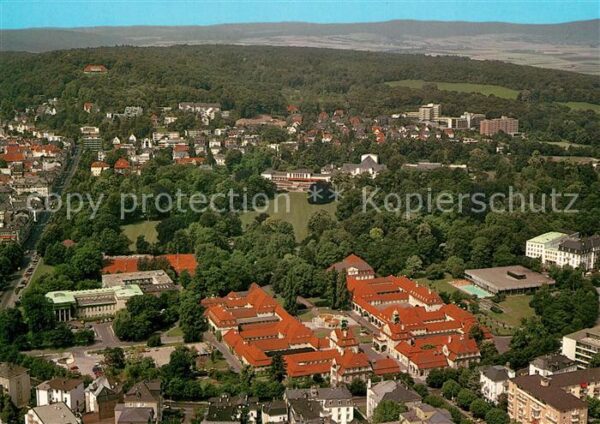 Bad Nauheim Teilansicht Fliegeraufnahme