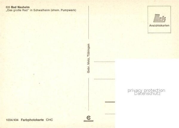 Schwalheim Bad Nauheim Das grosse Rad – Bild 2