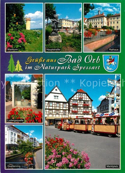 Bad Orb Hauptstrasse Rathaus Marktplatz Kleinba