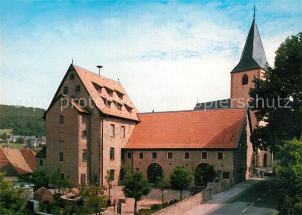 Bad Orb Burg Haus des Gastes Kirche St. Martin