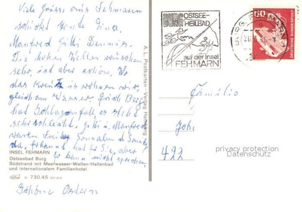Insel Fehmarn Südstrand Meerwasser-Wellen-Hallenbad F – Bild 2