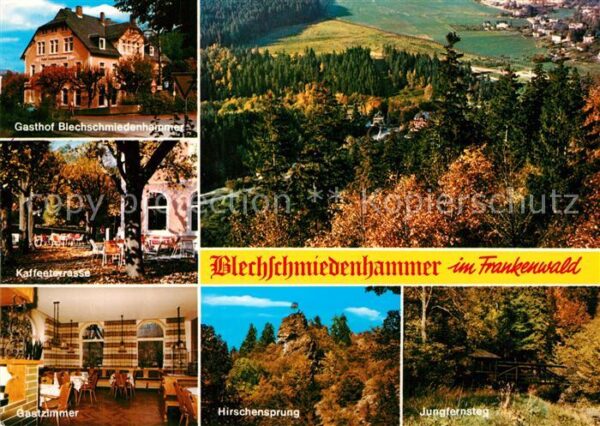 Lichtenberg Oberfranken Gasthof-Pension Blechschmiedenhammer