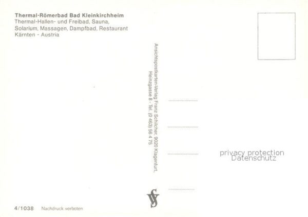 Bad Kleinkirchheim Kaernten Thermal-Römerbad – Bild 2