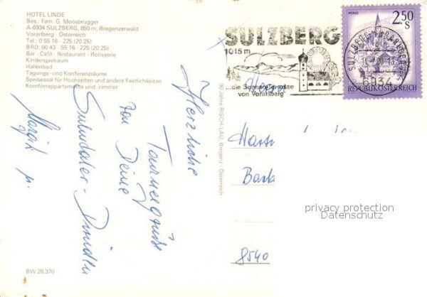 Sulzberg Vorarlberg Hotel Linde – Bild 2