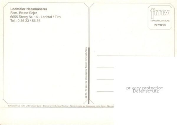 Steeg Tirol Lechtaler Naturkäserei – Bild 2
