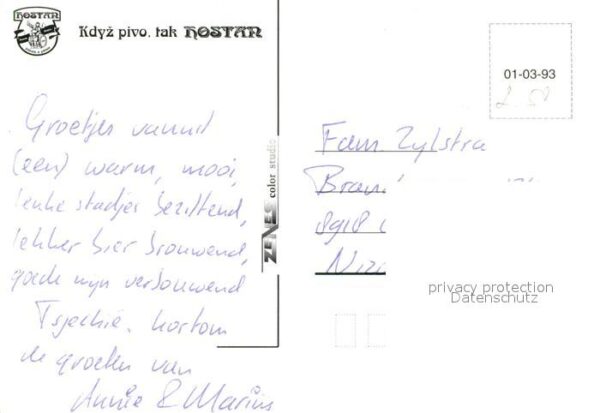 Znojmo Brauerei Hostan Bier – Bild 2