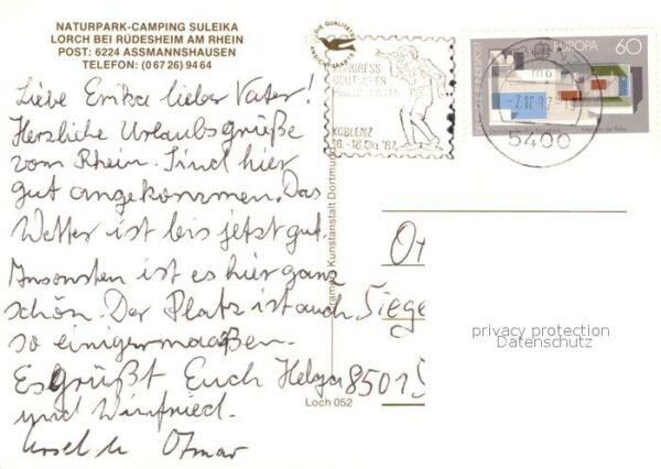 Assmannshausen Naturpark-Camping Suleika – Bild 2