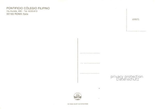 Roma Rom Pontificio Colegio Filipino – Bild 2