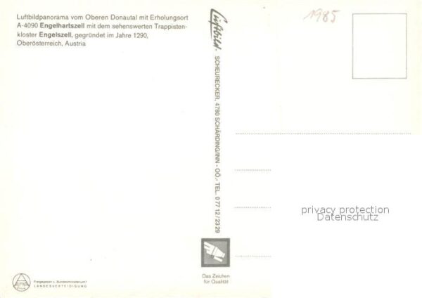 Engelhartszell Donau Oberoesterreich Fliegeraufnahme Kloster Engelszell – Bild 2