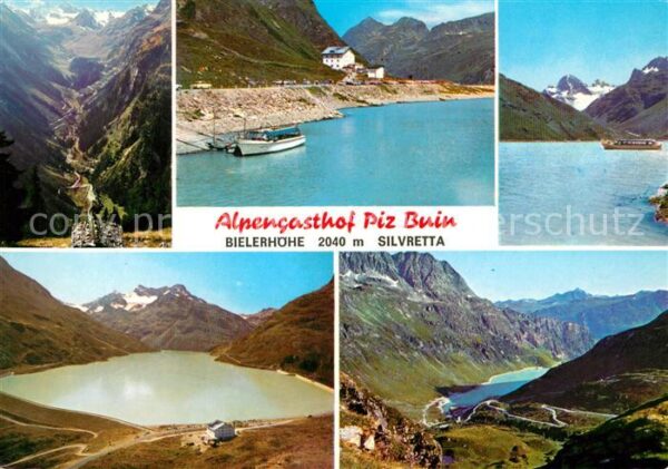 Bielerhoehe Alpengasthof Piz Buin Silvretta