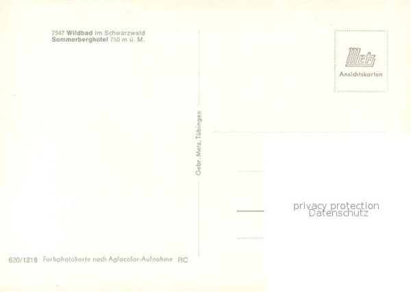 Wildbad Schwarzwald Sommerberghotel – Bild 2