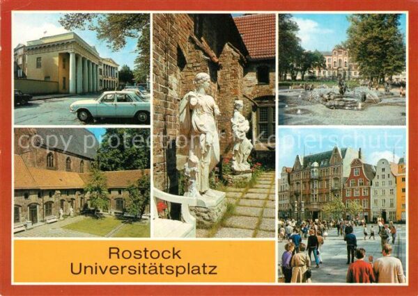 Rostock Neue Wache Klosterinnenhof Universitäts