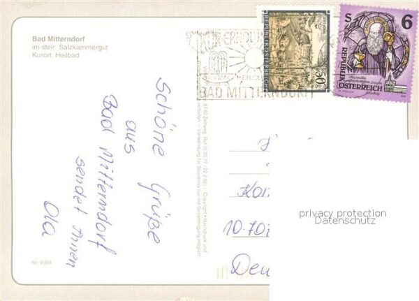 Bad Mitterndorf Fliegeraufnahme – Bild 2