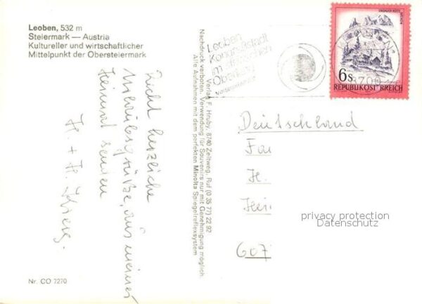 Leoben Fliegeraufnahme – Bild 2