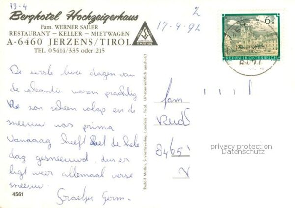 Jerzens Berghotel Hochzeigerhaus – Bild 2
