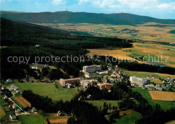 Alexandersbad Bad Fliegeraufnahme Ochsenkopf Schneeberg