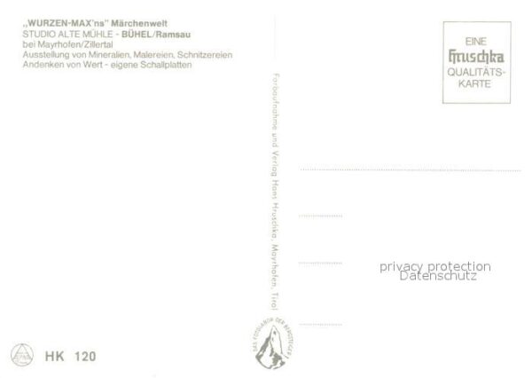 Mayrhofen Zillertal Wurzen-Max Märchenwelt Studio Alte Mühl – Bild 2