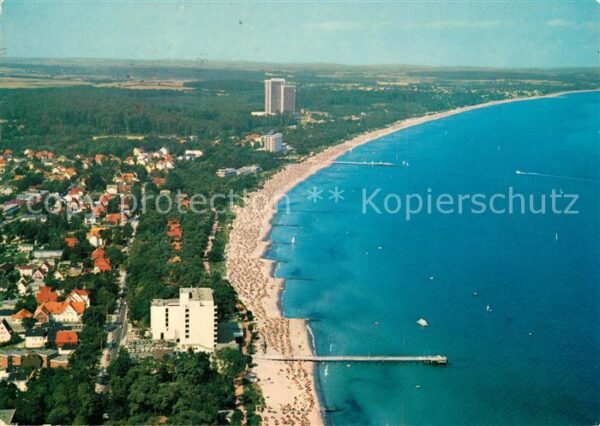 Timmendorfer Strand Fliegeraufnahme