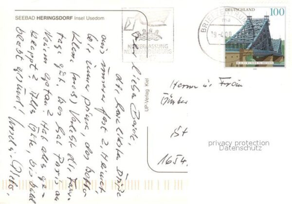 Heringsdorf Ostseebad Usedom Fliegeraufnahme – Bild 2