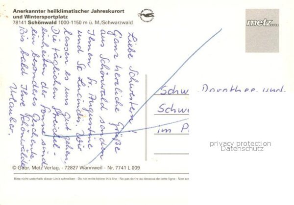 Schoenwald Schwarzwald Fliegeraufnahme – Bild 2