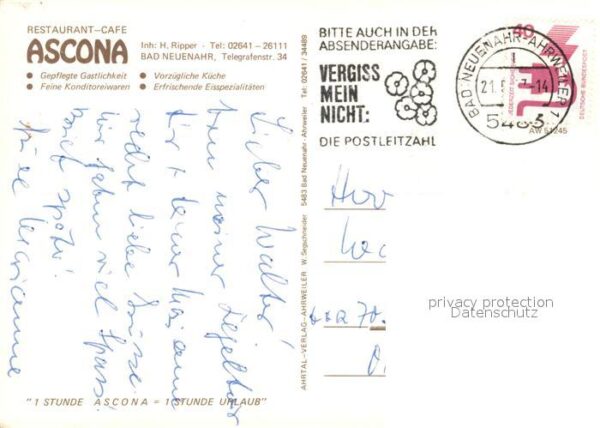 Bad Neuenahr-Ahrweiler Restaurant Ascona – Bild 2