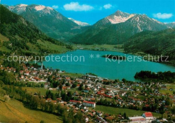 Schliersee Fliegeraufnahme Brecherspitz Jägerkamp