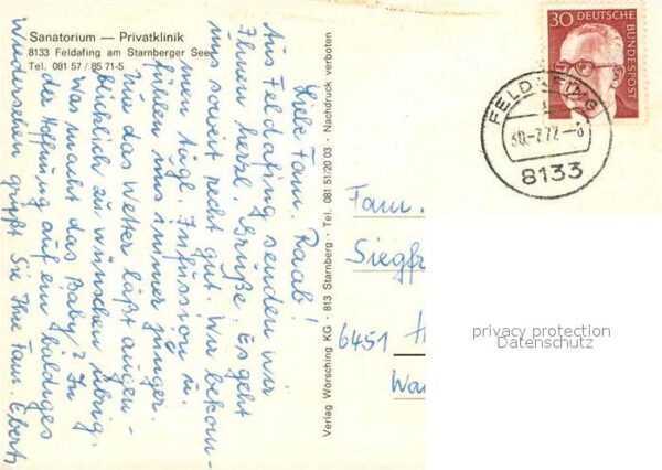 Feldafing Sanatorium Privatklinik – Bild 2