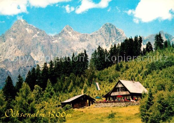 Ramsau Dachstein Steiermark Jausenstation Ochsenalm Torstein Mitter