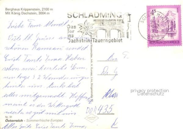 Schladming Obersteiermark Berghaus Krippenstein König Dachstein – Bild 2
