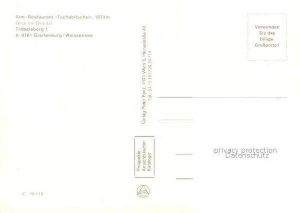 Greifenburg Alm-Restaurant Tschabitscher Drautal – Bild 2