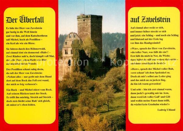 Zavelstein Burgruine
