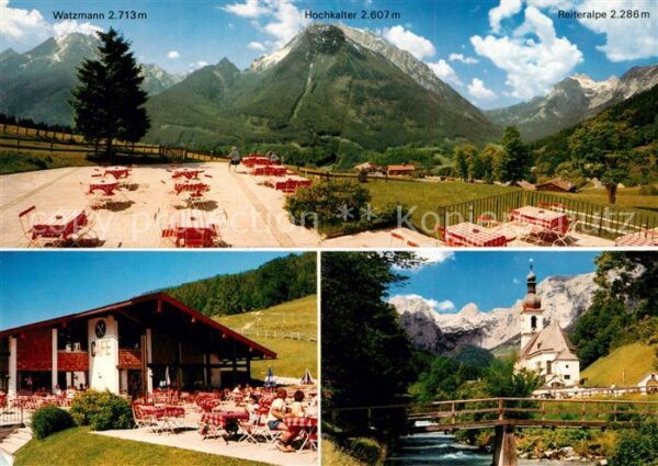 Ramsau Berchtesgaden Gasthof Schwarzeck Reiteralpe Hochkalte
