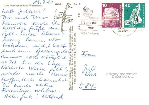 Westerland Sylt Fliegeraufnahme – Bild 2