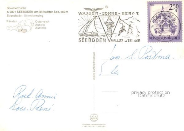 Seeboden Millstaettersee Fliegeraufnahme – Bild 2
